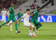 Hasil Timnas Indonesia vs Arab Saudi: Marselino Ferdinan Cetak Gol, Garuda Unggul 1-0