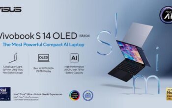 ASUS Vivobook S 14 OLED S5406, Sang Laptop Ringan dan Tipis yang Mudah Dibawa ke Mana Saja!