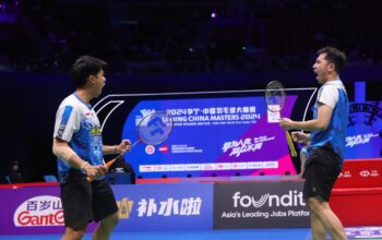 Hasil China Masters 2024: Sabar/Reza Singkirkan Unggulan Pertama