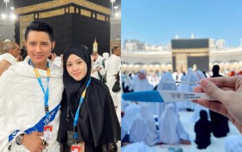 8 Potret Chand Kelvin Umumkan Istri Hamil di Depan Ka’bah, Terungkap Saat Umroh