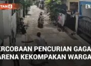 VIDEO: Viral Percobaan Pencurian Gagal Karena Kekompakan Warga di Depok