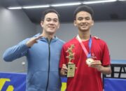 Atlet Tenis Meja Indonesia Naufal Junindra Juara Turnamen ASEAN U-17 2024