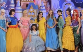 Cosplay Jadi Princes Belle di Ulang Tahun Anak, Potret Tasya Farasya Curi Perhatian