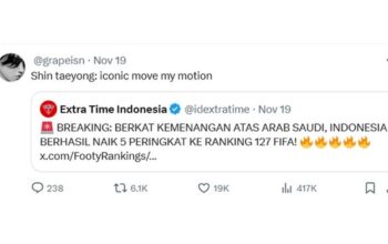 Timnas Indonesia Sempat Duduki Peringkat 127, 6 Cuitan Fans NCT 127 Ini Kocak