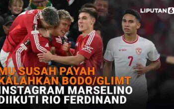 MU Susah Payah Kalahkan Bodo/Glimt, Instagram Marselino Diikuti Rio Ferdinand