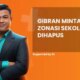 Gibran Minta Sistem Zonasi Sekolah Dihapus