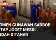 VIDEO: Momen Gunawan Sadbor Tetap Joget Meski Sudah Ditahan Akibat Dugaan Promo Judi