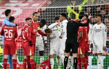 Hasil Liga Champions: Real Madrid Tumbang di Kandang Liverpool, Aston Villa Tahan Imbang Juventus