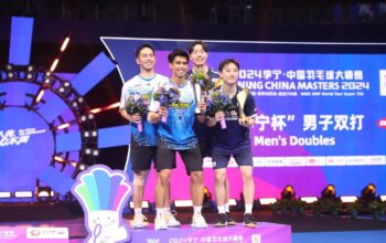 Hasil China Masters 2024: Kejutan Sabar/Reza Terhenti di Final