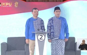 Hasil Quick Count Pilkada Jateng dari 3 Lembaga Survei, Luthfi-Taj Yasin Unggul Sementara