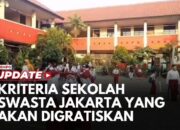 Ini Kriteria Sekolah Swasta di Jakarta yang Akan Digratiskan pada 2025