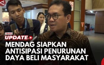 Mendag Siapkan Strategi Antisipasi Penurunan Daya Beli Masyarakat Dampak PPN 12 Persen