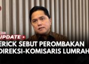 Erick Thohir Beberkan Alasan Direksi dan Komisaris BUMN Harus Dirombak