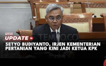 Profil Setyo Budiyanto, Irjen Kementerian Pertanian yang Kini Jadi Ketua KPK Periode 2024-2029