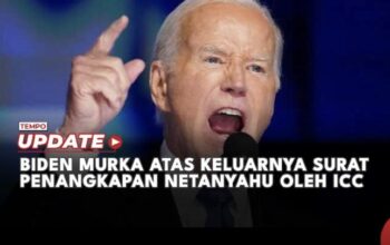 Biden Murka atas Keluarnya Surat Penangkapan Netanyahu oleh ICC