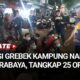 Polisi Grebek Kampung Narkoba di Surabaya, Tangkap 25 Orang