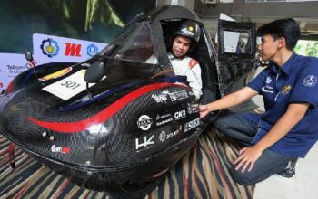 Luncurkan Mobil Hemat Energi Sapuangin XI EVO 4, ITS Siap Cetak Hattrick dalam Shell Asia Eco Marathon