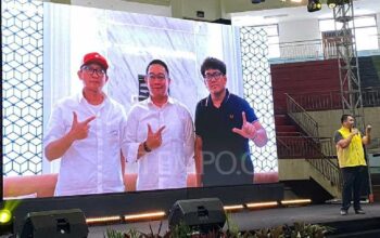 Kampanye Akbar Kedua Ridwan Kamil-Suswono Tak Dihadiri Ketum Parpol dan Jokowi