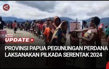 Pilkada Serentak 2024 Perdana, Pj Gubernur Papua Pegunungan Ajak Masyarakat ke TPS