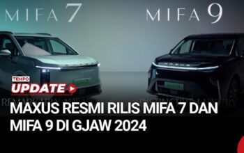 Maxus Resmi Merilis Mifa 7 dan Mifa 9 di GJAW 2024