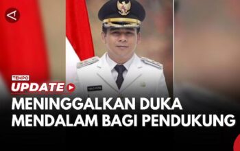 Calon Tungal Wakil Bupati Ciamis Yana D Putra Meninggal