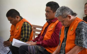 Terdakwa Pembunuh Wartawan Tribrata TV Rico Sampurna Pasaribu Menjalani Sidang Perdana