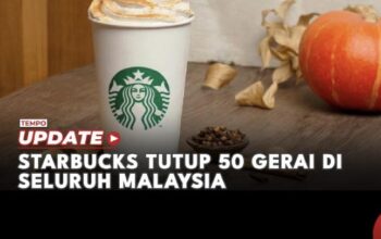 Dampak Boikot Israel dan Konflik di Gaza, Starbucks Tutup 50 Gerai di Seluruh Malaysia