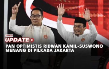 PAN Optimistis Ridwan Kamil-Suswono Menang di Pilkada Jakarta