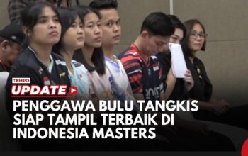 Jelang Indonesia Masters 2025, Penggawa Bulu Tangkis Siap Tampil Terbaik