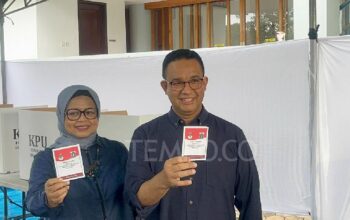 Anies Gunakan Hak Pilihnya di TPS 29 Lebak Bulus, Harap Pilkada Jakarta Berjalan Tertib dan Damai