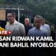 Ridwan Kamil Temani Bahlil Nyoblos di Duren Tiga, Optimis Menang Pilkada