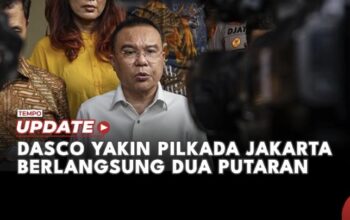 Dasco Gerindra Yakin Pilkada Jakarta Berlangsung Dua Putaran