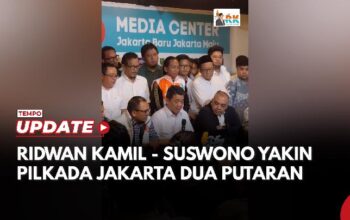 Tim Ridwan Kamil – Suswono Buat Sayembara Kecurangan Pilkada Jakarta Berhadiah Rp 10 Juta