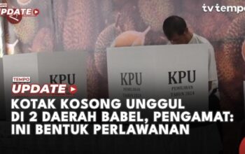 Kotak Kosong Unggul di 2 Daerah Babel, Pengamat: Ini Bentuk Perlawanan