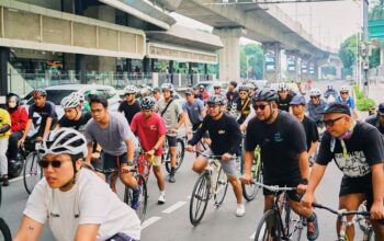 Dongkrak Tren Bersepeda, Komunitas Sepeda Psychloop Gelar Fun Ride