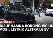 Jusuf Hamka Borong 150 Unit Mobil Listrik Aletra L8 EV