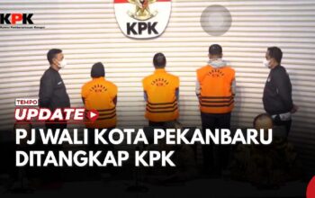 KPK Tangkap Sembilan Orang dalam OTT di Pekanbaru Termasuk Pj Wali Kota