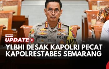 YLBHI Desak Kapolri Pecat Kapolrestabes Semarang yang Diduga Ikut Tutupi Kasus Polisi Tembak Siswa SMK