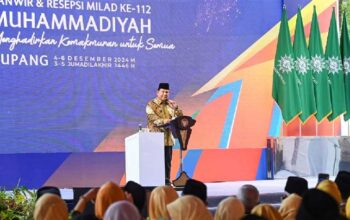 Prabowo Hadiri Milad Muhammadiyah Ke-112