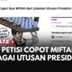 Hina Pedagang Es Teh, Muncul Petisi Copot Miftah dari Jabatan Utusan Presiden