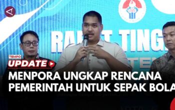 Menpora Jelaskan Rencana Pemerintah Perbaiki Sepak Bola