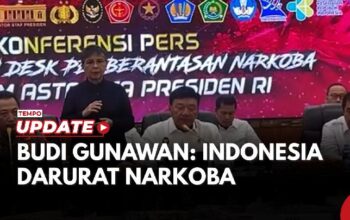 Menko Polkam Budi Gunawan Mengatakan 3,3 Juta Warga Pakai Narkoba