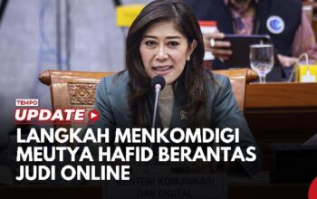 Langkah-langkah Menkomdigi Meutya Hafid Dalam Memberantas Judi Online