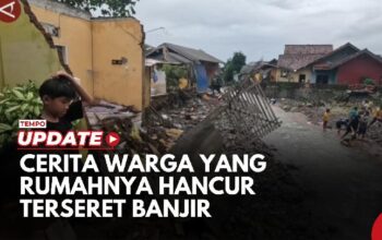 Cerita Warga Pelabuhan Ratu Sukabumi yang Rumahnya Hancur Terseret Banjir