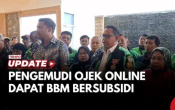 Menteri UMKM Tegaskan Ojek Online Tetap Dapat BBM Bersubsidi