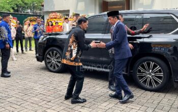 Jokowi dan Ridwan Kamil Bertemu di Acara Pernikahan di Lebak Bulus