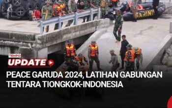 Latihan Gabungan Tentara Tiongkok-Indonesia dalam Peace Garuda 2024