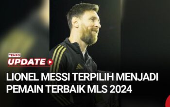 Lionel Messi Terpilih Menjadi Pemain Terbaik MLS 2024