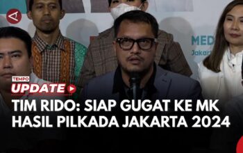 Tim Ridwan Kamil – Suswono Segera Siapkan Gugatan Hasil Pilkada Jakarta