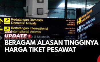 Tempo Eksplainer: Kenapa Harga Tiket Pesawat Bisa Tinggi?